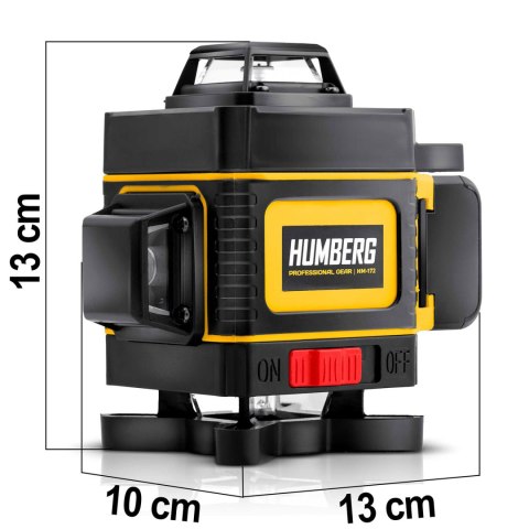 Laser krzyżowy w walizce + statyw Humberg HM-172