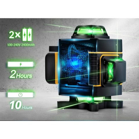 Laser krzyżowy w walizce + statyw Humberg HM-172