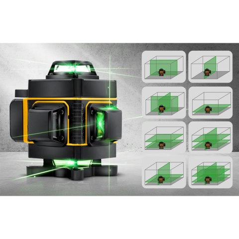 Laser krzyżowy w walizce + statyw Humberg HM-172