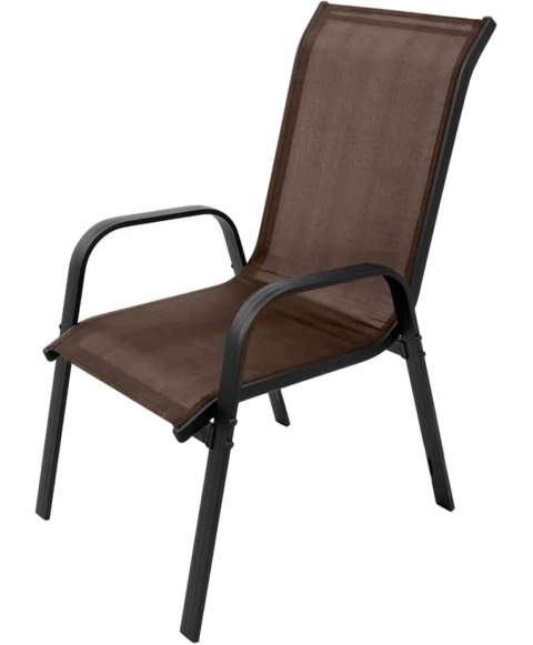 Stół kwadrat ISLAND 70cm + 4x Krzesło SOFIA brąz