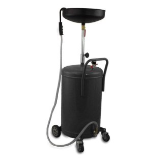 Mobilna Zlewarka do Oleju 80L Czarna