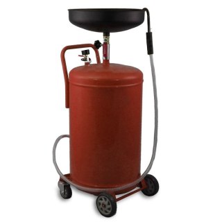 Mobilna Zlewarka do Oleju 80L Czerwona