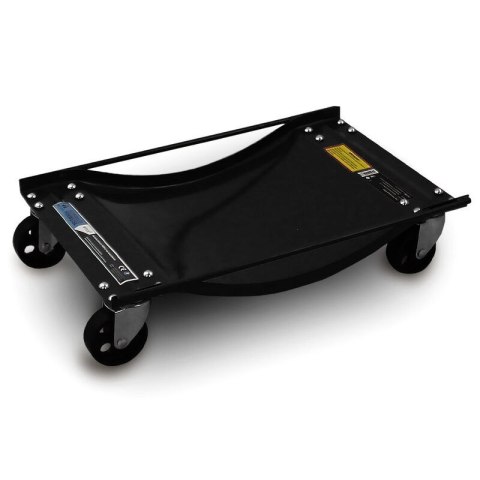 WÓZEK MANEWROWY WÓZKI MANEWROWE 2 sztuki OBROTOWE CZARNE