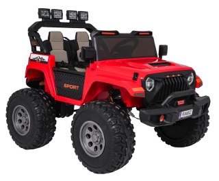 Pojazd Extreme Sport 4x4 Zmienna Wielkość Czerwony