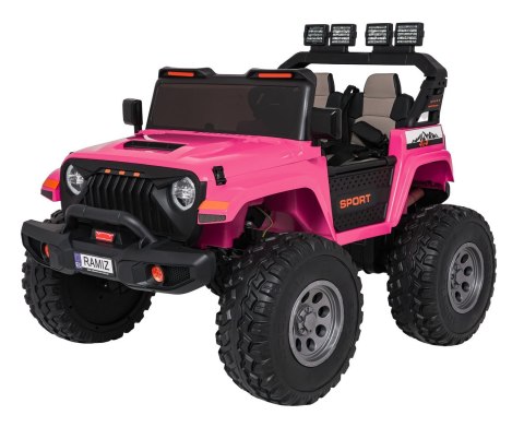 Pojazd Extreme Sport 4x4 Zmienna Wielkość Różowy