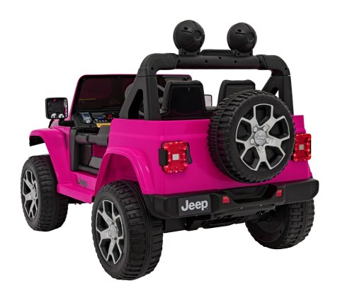 Pojazd Jeep Wrangler Rubicon Różowy