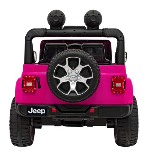 Pojazd Jeep Wrangler Rubicon Różowy