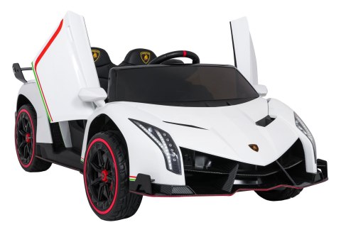 Pojazd Lamborghini Veneno Biały