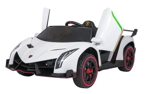 Pojazd Lamborghini Veneno Biały
