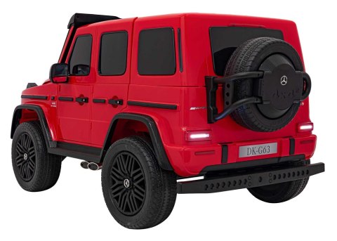 Pojazd Mercedes Benz G63 AMG XXL Czerwony