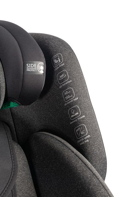 FOTELIK LUMI I-SIZE DARK GREY (40-150)