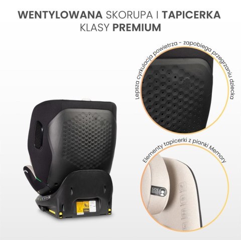 FOTELIK LUMI I-SIZE DARK GREY (40-150)