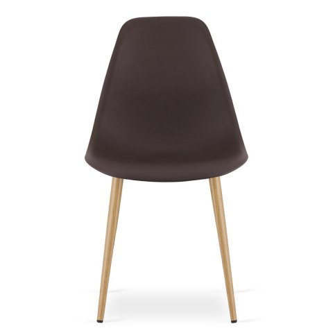 Krzesło WAT kawa / nogi naturalne x 1