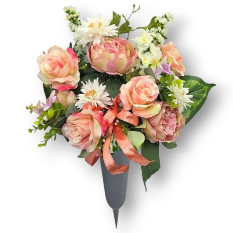 STROIK NA CMENTARZ SZPIC BUKIET DO WBIJANIA W ZIEMIĘ PRZY GROBIE KAPLICZCE