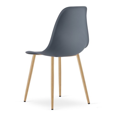 Krzesło WAT dark slate / nogi naturalne x 3