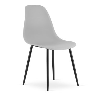 Krzesło WAT szare / nogi czarne x 3