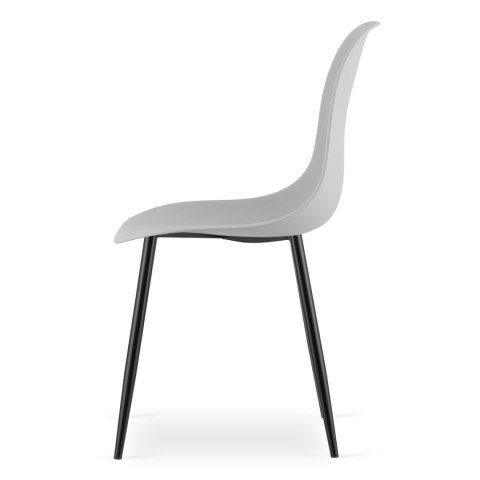 Krzesło WAT szare / nogi czarne x 3