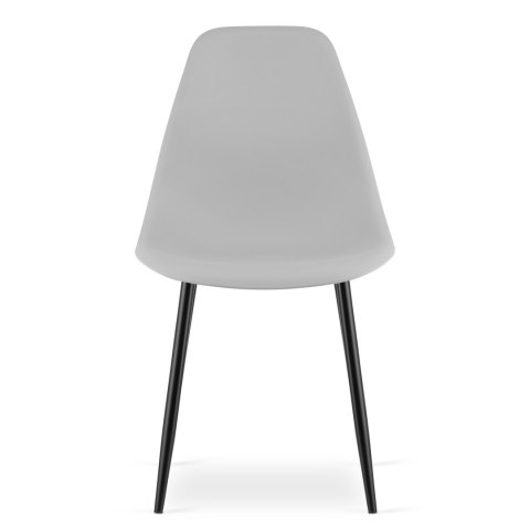 Krzesło WAT szare / nogi czarne x 3