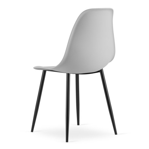 Krzesło WAT szare / nogi czarne x 4