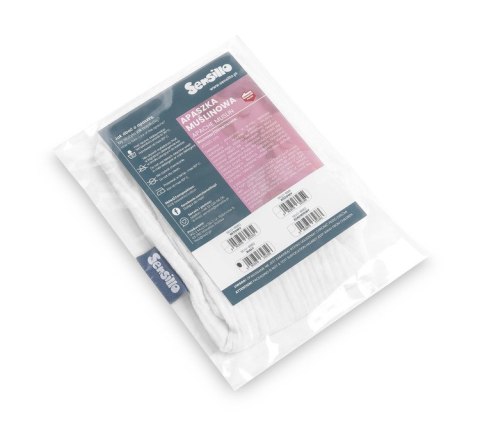 APASZKA MUŚLINOWA BIAŁY