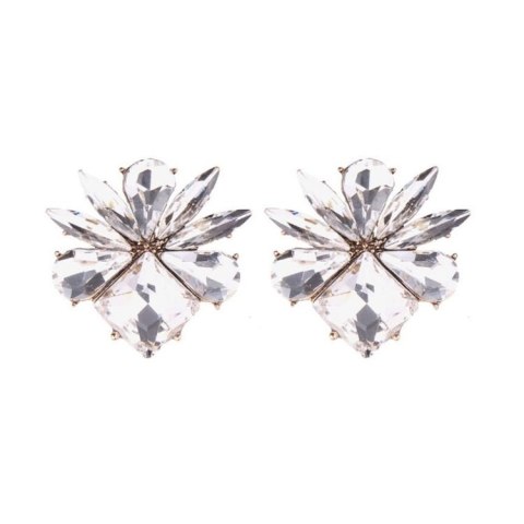 Kolczyki bogate kryształy K581