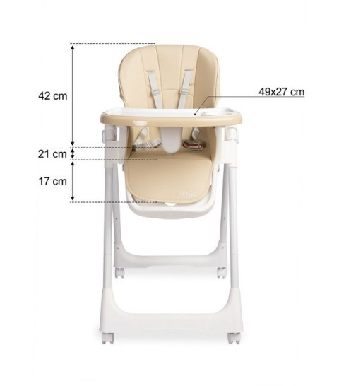 KRZESEŁKO DO KARMIENIA MEGALO PINK