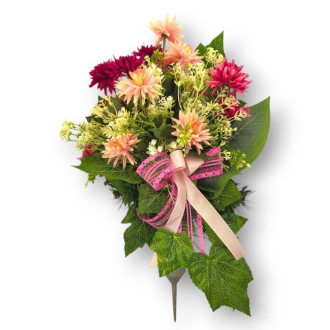 STROIK NA CMENTARZ SZPIC BUKIET DO WBIJANIA W ZIEMIĘ PRZY GROBIE KAPLICZCE