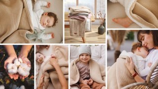 1659/02 KOC BAWEŁNA Z OCIEPLENIEM BEŻOWY