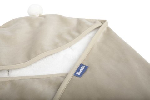 OTULACZ DO FOTELIKA PLUSZ BARANEK 75X75 BEŻOWY