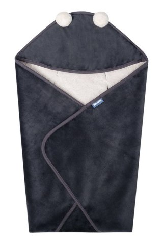 OTULACZ DO FOTELIKA PLUSZ BARANEK 75X75 GRAFITOWY