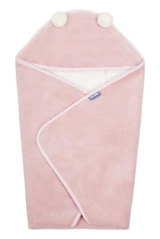 OTULACZ DO FOTELIKA PLUSZ BARANEK 75X75 RÓŻOWY