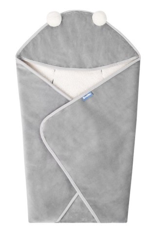 OTULACZ DO FOTELIKA PLUSZ BARANEK 75X75 SZARY