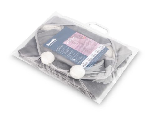 OTULACZ DO FOTELIKA PLUSZ BARANEK 75X75 SZARY