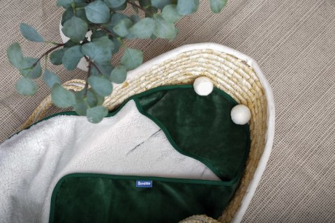 OTULACZ DO FOTELIKA PLUSZ BARANEK 75X75 ZIELONY