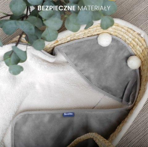 OTULACZ DO FOTELIKA PLUSZ BARANEK 75X75 ZIELONY