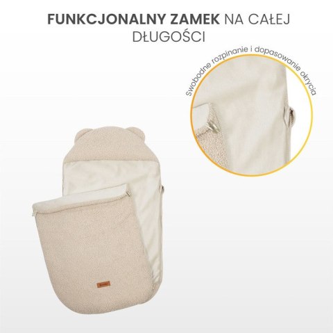 ŚPIWOREK 3w1 BARANEK JASNY BEŻ