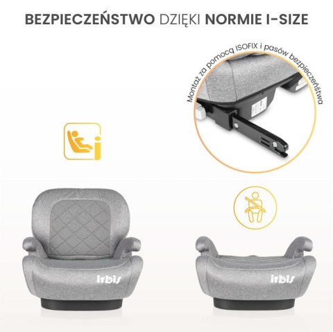 FOTELIK IRBIS I-SIZE PINK (125-150)