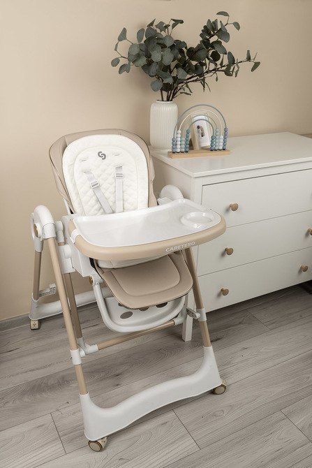KRZESEŁKO DO KARMIENIA NESTO BEIGE
