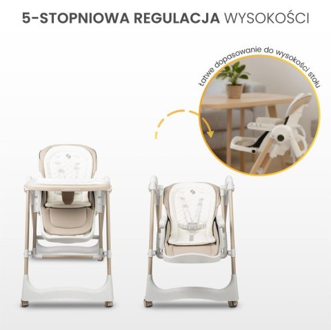 KRZESEŁKO DO KARMIENIA NESTO BEIGE