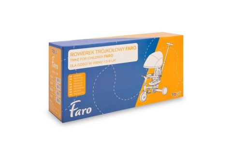 ROWEREK 3-KOŁOWY FARO PINK