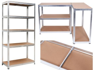Regał magazynowy Conor 875 kg 180 x 90 x 30 cm