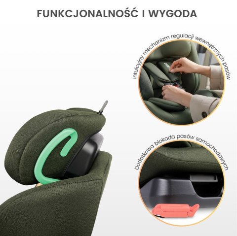 FOTELIK MUNDI I-SIZE GREEN (40-150)