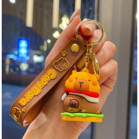 Brelok do kluczy Kapibara "kanapka" CAPYBARA BRL377