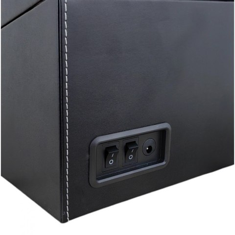 Rotomat na zegarek automatyczny, ekoskóra szkatułka gablotka 31x24x18cm PD103