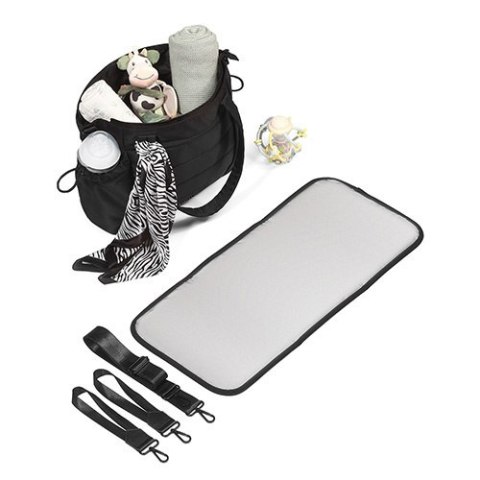 1672/01 TORBA DLA MAMY DO WÓZKA CAMI CZARNA