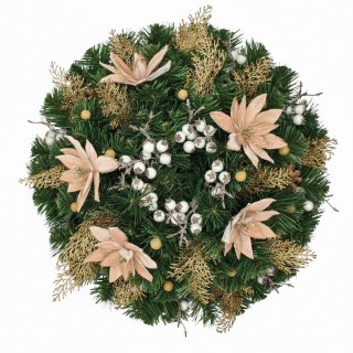 Stroik na stół komodę dekoracja świąteczna na Boże Narodzenie kopułka