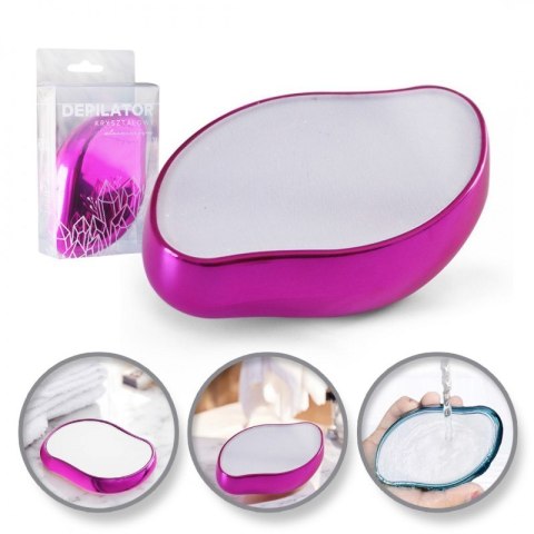 Depilator ręczny do włosów, typu NANO kryształowy, złuszczający naskórek DP01