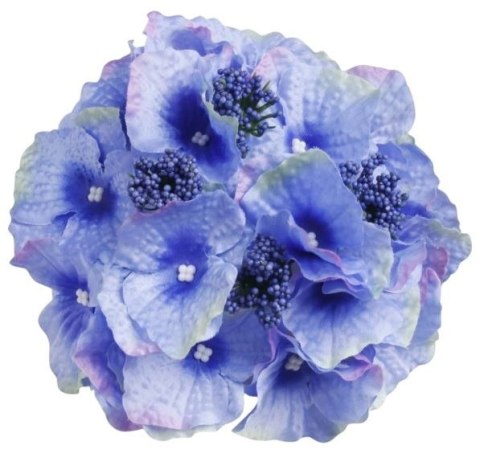 Hortensja niebieska główka wyrobowa sztuczny kwiat jak żywy