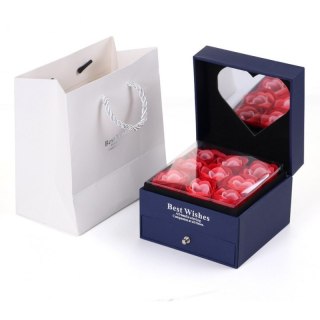 Pudełeczko na biżuterię mydlana Wieczna Róża PDOZ22