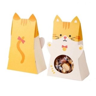 Pudełko PREZENTOWE ozdobne w kształcie Kotka 1 szt. 10x5x16,5cm OPO42ZO